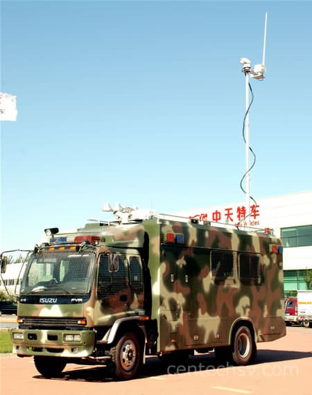 13m 43feet Vehicle Inside Mounted Mobile Comm